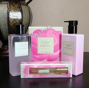 Victoria’s Secret BOMBSHELL BOUQUET 3.4 FL OZ EDP 4PC Bundle